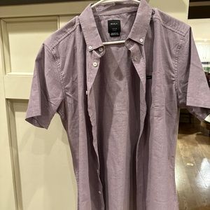 Rvca short sleeve button down